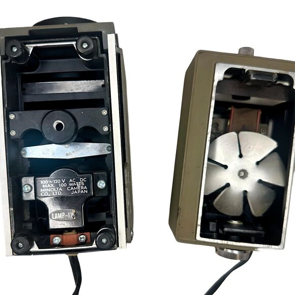 Vintage 1950s Mini Minolta Projector w/ Case Made in Japan Works Great ** - Picture 6 of 10